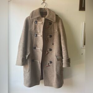 Worthington Beige Wool Pea Coat